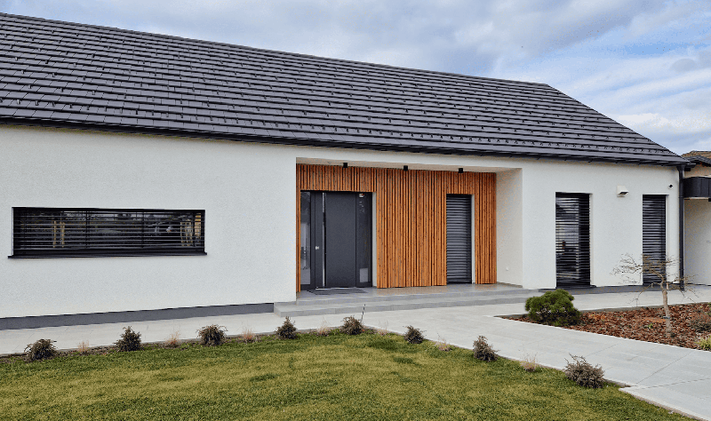 Alu lesene fasade Guardi: toplina lesa, ki ne zbledi niti pozimi