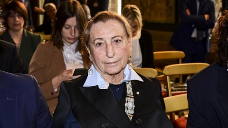 Miuccia Prada je v Dohi prejela prestižno nagrado za življenjsko delo