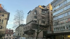 Ferantov vrt blok stanovanja Ljubljana Edvard Ravnikar