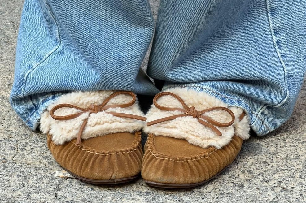 Zimske balerinke bodo hit zime, popolne pa so tako za na sneg kot za v mesto (foto: instagram/@lunaisabellaa)