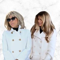 Plašč, ki ga nosita Brigitte Macron in Melania Trump, je najbolj elegantna izbira za zimo