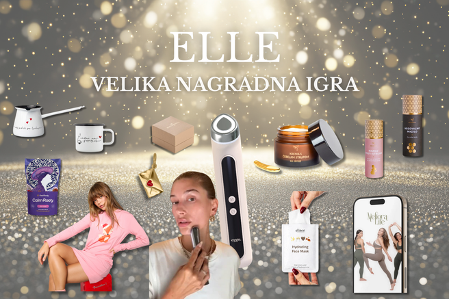 ELLE VELIKA NAGRADNA IGRA: Osvojite 4 darilne pakete za razvajanje