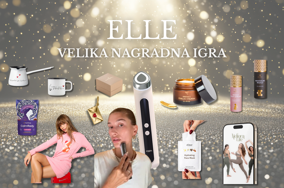 ELLE VELIKA NAGRADNA IGRA: Osvojite 4 darilne pakete za razvajanje