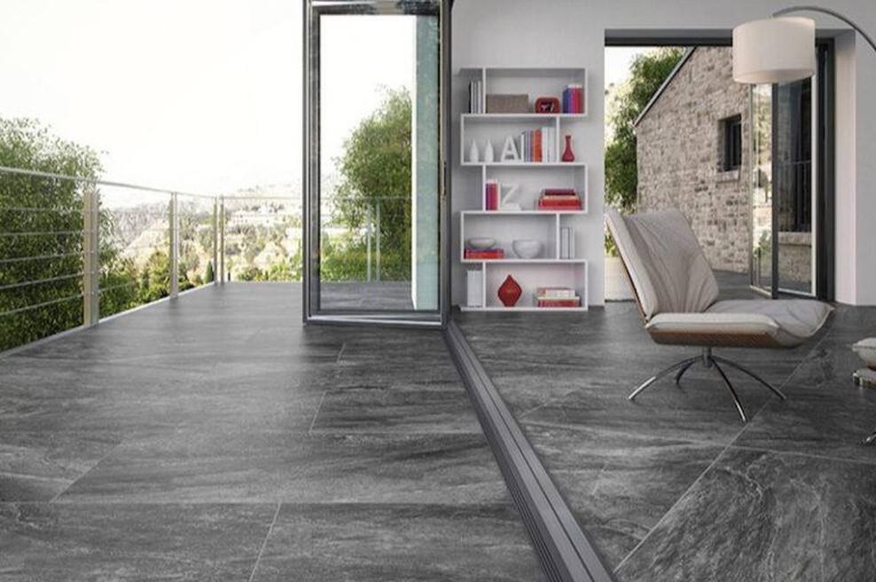 Ploščice za teraso: kako podaljšati dnevno sobo (foto: Keramika Outlet)