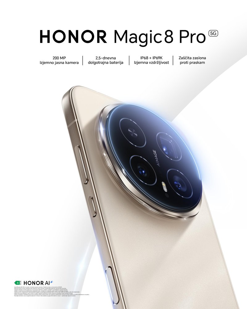 HONOR v Kranjski Gori predstavil novo serijo Magic8
