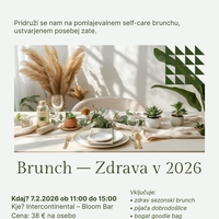 Vabljene na ekskluzivni Brunch – Zdrava v 2026, ki bo zaznamoval vašo lepotno rutino v novem letu