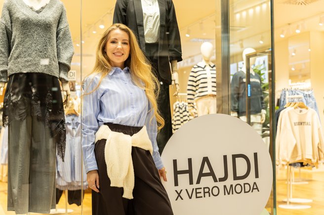 Hajdi v sodelovanju z znamko VERO MODA predstavila ekskluzivno kapsulno kolekcijo