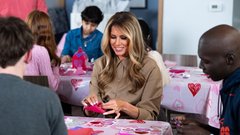 Melania Trump valentinovo