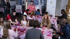 Melania Trump valentinovo