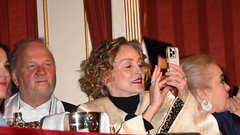 Sharon Stone dunajski operni ples avstrija