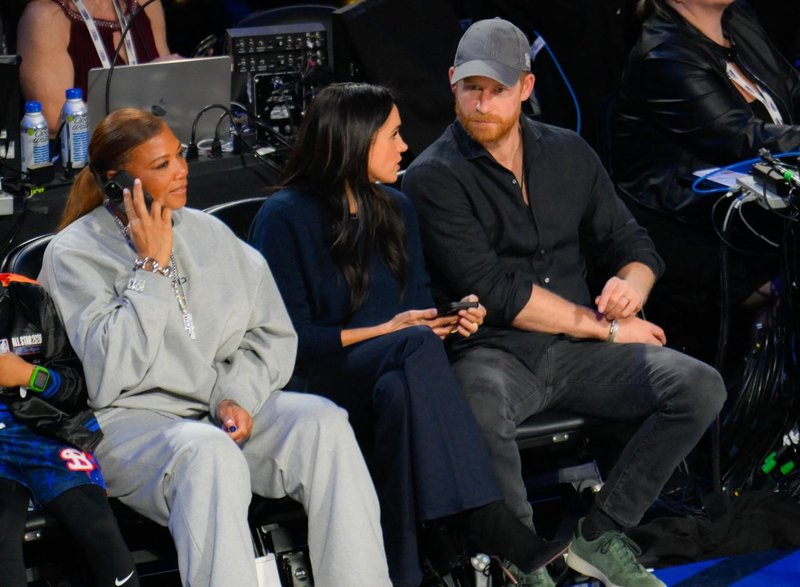 Meghan Markle in princ Harry liga NBA košarkarška tekma Luka Dončić