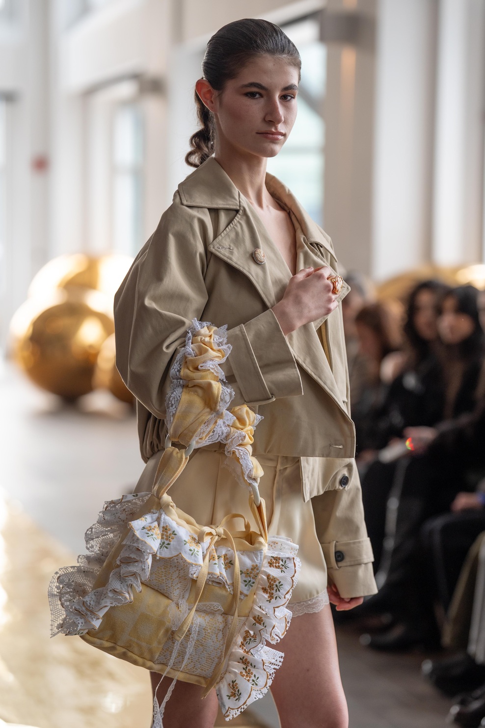 LOVETUNAY Bag with STUDIO DUST TO GOLD ITALY Jewelry