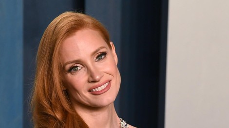 Jessica Chastain obleka Gucci oskarji 2022