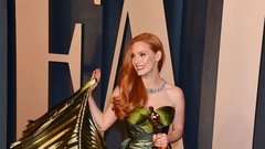 Jessica Chastain obleka Gucci oskarji 2022