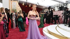 Jessica Chastain obleka Gucci oskarji 2022