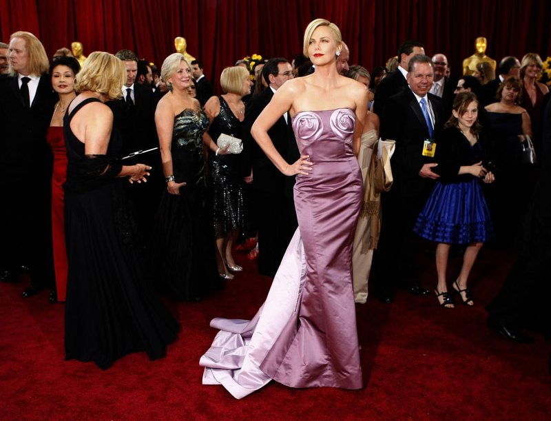 Charlize Theron obleka Dior oskarji