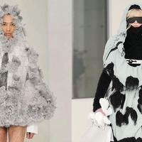 Neža Dapčević in Gašpar Marinič z zaključnima kolekcijama na pariškem tednu mode