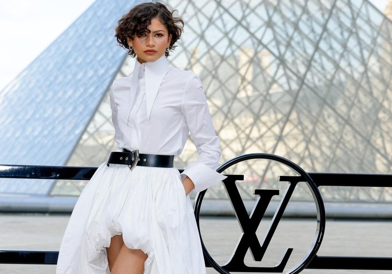 Zendaya Louis Vuitton pariški teden mode