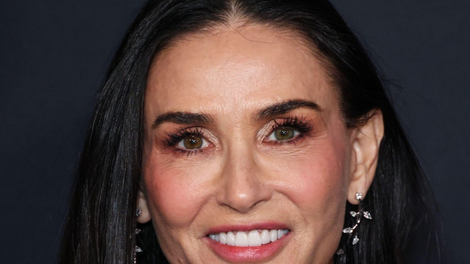 Demi Moore obleka Saint Laurent