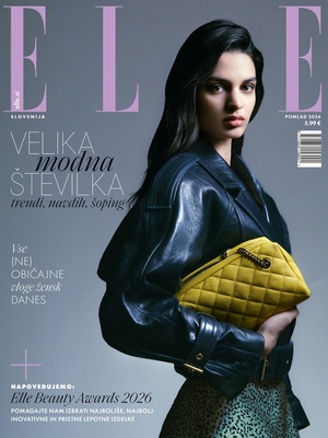 
                                Naslovnica Elle
                                - marec/april 2026