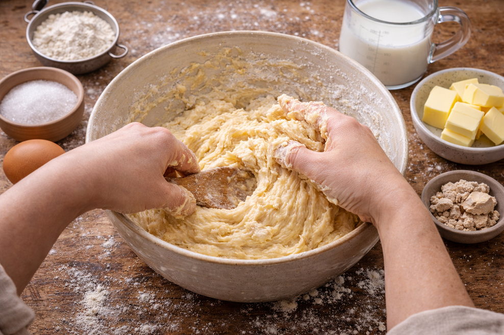 Hiter zajtrk, ki ga imajo vsi radi: topi se v ustih in pripravljen je en, dva, tri (foto: Chat GPT)