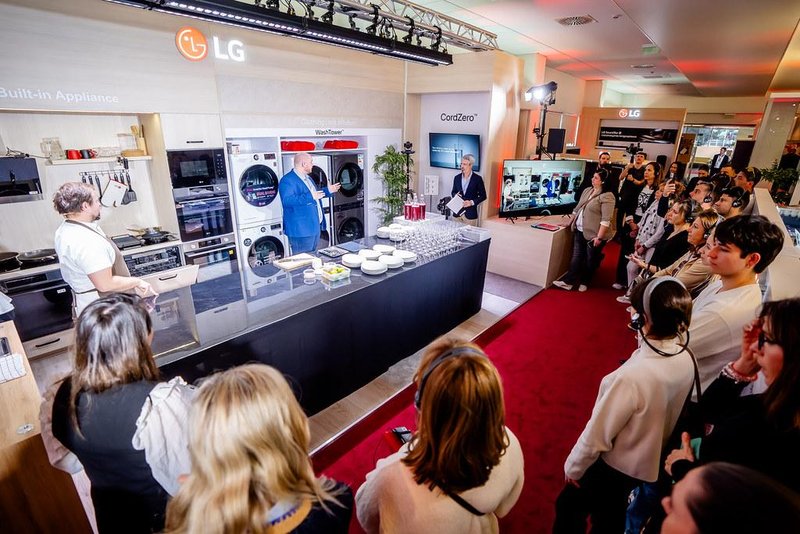 V Budimpešti smo od blizu spoznali LG-jevo novo vizijo kuhinje: ko kuhanje ni več opravilo, temveč užitek