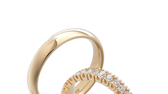 
                                                         Večnost v najlepši obliki: poročna prstana, ki nosita vajino zgodbo