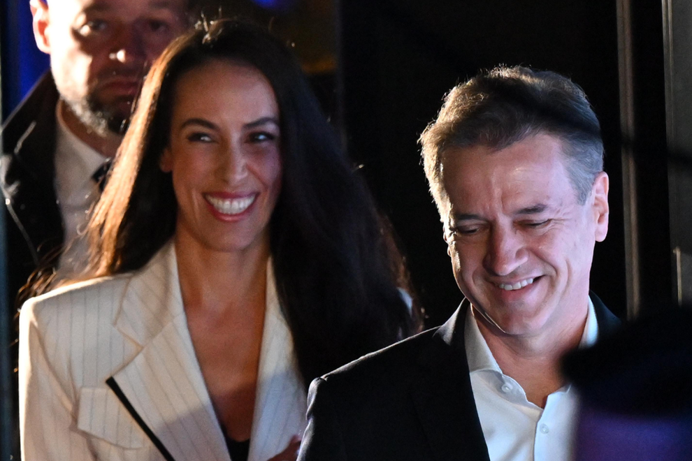 Tina Gaber Golob Robert Golob volitve