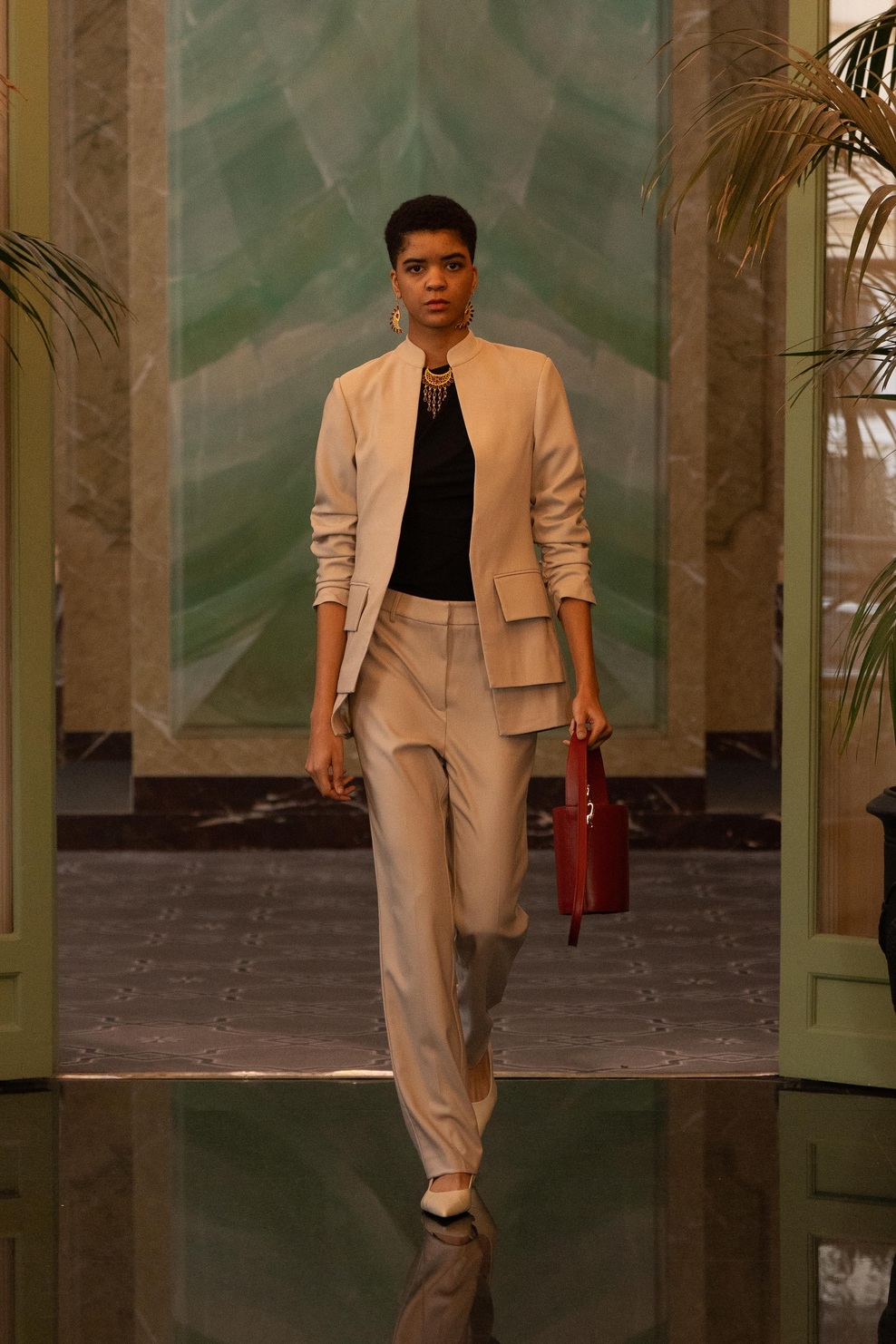 GRACE & CLYDE with TANIA CLAIRE AUSTRALIA Jewelry &  MAISON MOTEMA Bag