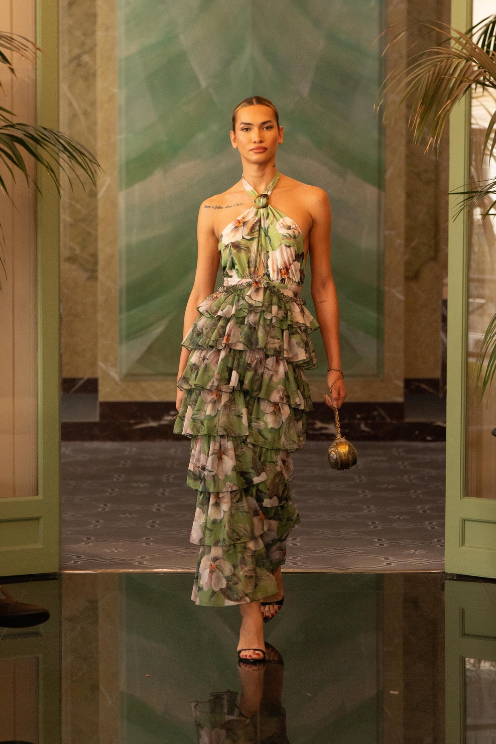 NUR KARAATA With INDUS THREADS Bag