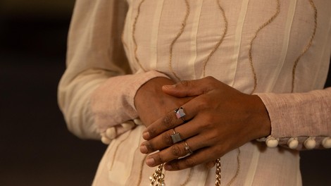 INDUS THREADS Bag With JIWYA Clothing & URBAN DIAMONDS Jewelry