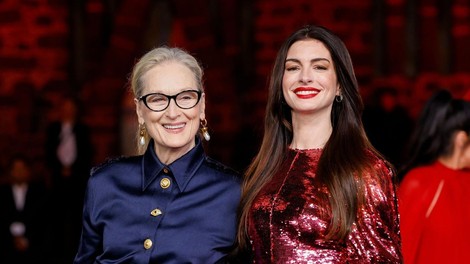 Anne Hathaway in Meryl Streep premiera film