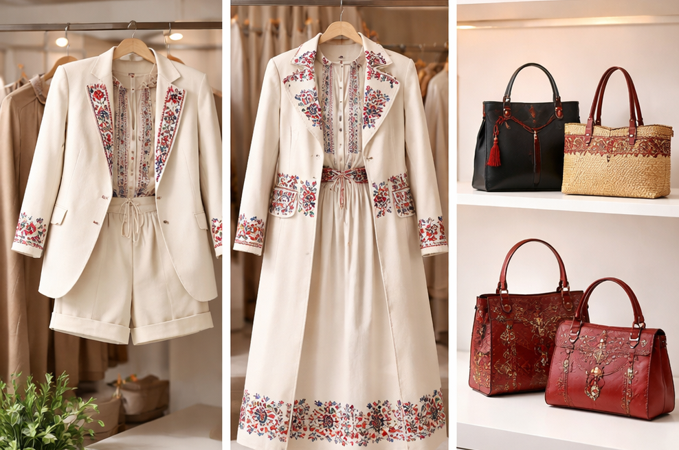 Prenovljena narodna noša bo v kolekciji imela tudi torbice: novost, o kateri govori vsa Slovenija (foto: AI)