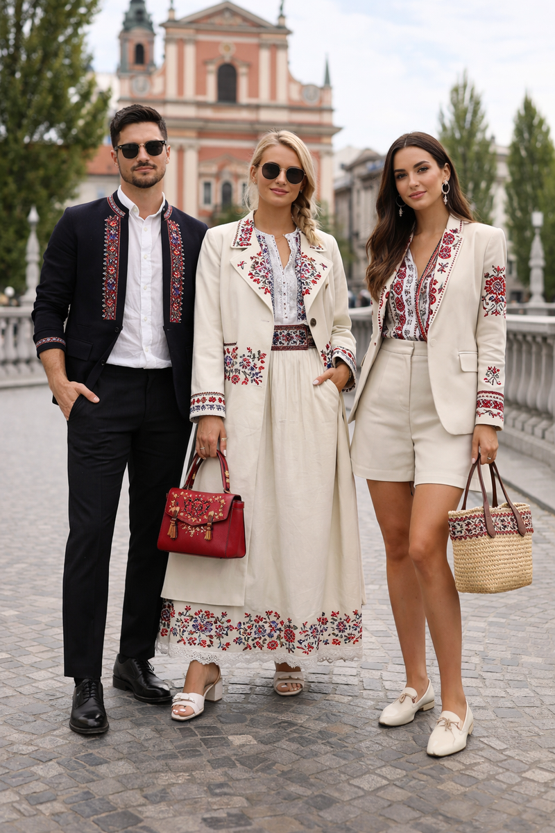 Prenovljena narodna noša bo v kolekciji imela tudi torbice: novost, o kateri govori vsa Slovenija