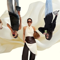 Asimetrične slip obleke so hit te pomladi: kako jih stilirati?