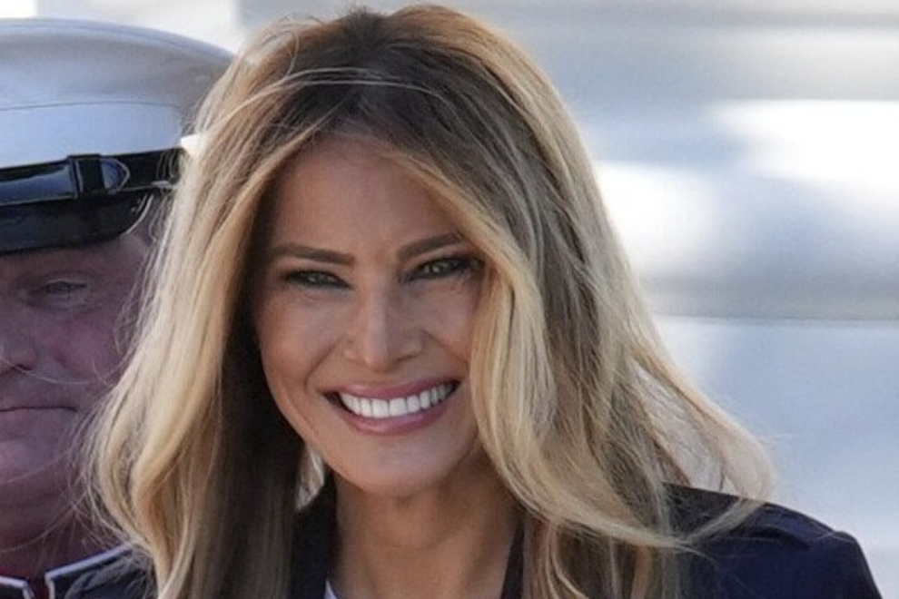 Melania Trump balerinke obutev velika noč