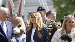 Melania Trump balerinke obutev velika noč