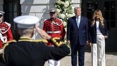 Melania Trump balerinke obutev velika noč