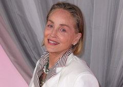 Tokrat brez klasične večerne obleke: Sharon Stone na rdeči preprogi močno presenetila