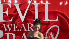 Anne Hathaway, obleka, Versace, Hudičevka v Pradi 2