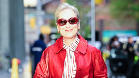 Meryl Streep Hudičevka v Pradi stajling moda obleka