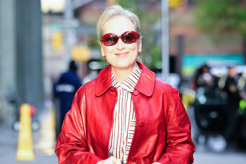 Meryl Streep Hudičevka v Pradi stajling moda obleka