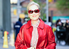 Zakaj vsi govorijo o Meryl Streep? 76-letnica navdušuje z drznimi stajlingi, eden še posebej izstopa