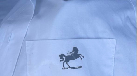 srajca logo konj second hand