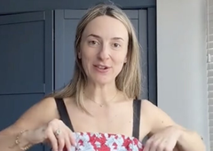 Presenetljiv modni ulov: vsi ostali odprtih ust, ko so videli, kaj je našla za drobiž v second handu