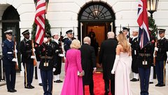 
                                                         Melania Trump obleka Dior Ralph Lauren