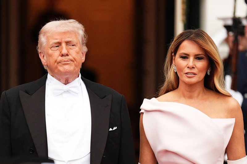 Melania Trump obleka Dior Ralph Lauren