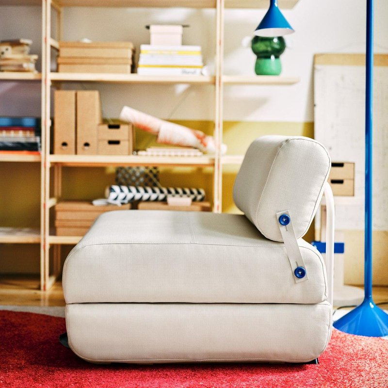 Napihljiv naslanjač? Zibajoča se klop? Nova IKEA PS kolekcija spodbuja igro in raziskovanje