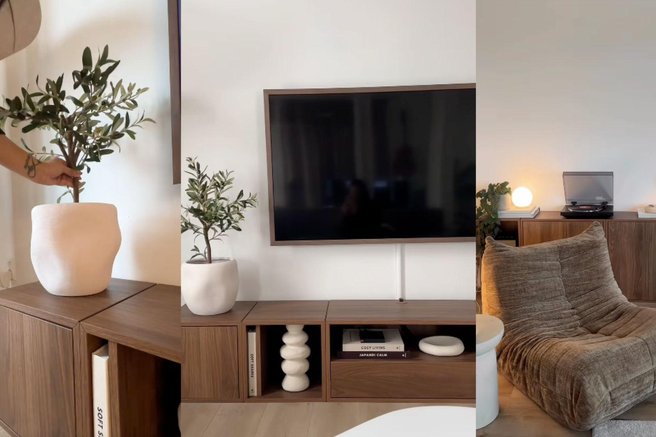 Dom je preuredila z IKEA elementi za 250 evrov, rezultat pa je videti precej dražji