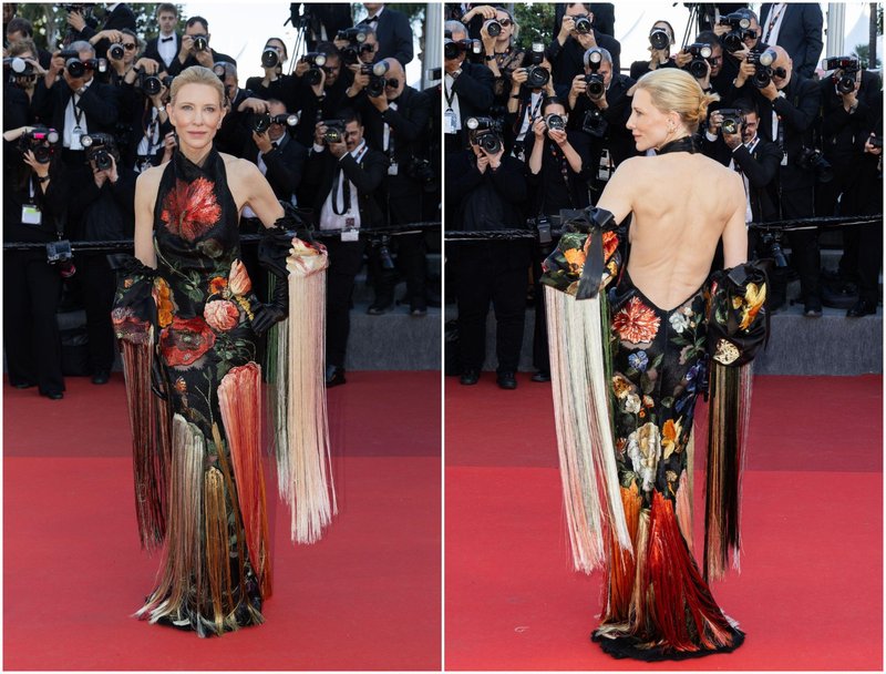 Cate Blanchett obleka Givenchy Cannes